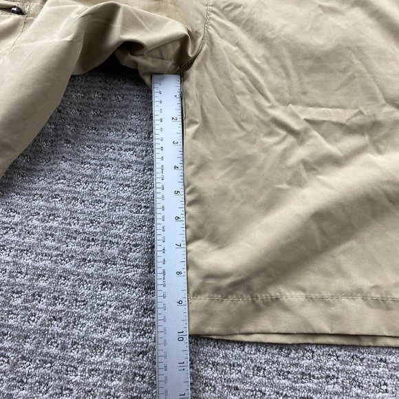 Tommy Hilfiger Khaki Shorts Chino Men 33 Brown Zip Pocket Casual Outdoor Preppy - Picture 12 of 13